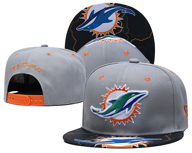 2020 NFL Miami Dolphins 5TX hat->nfl hats->Sports Caps